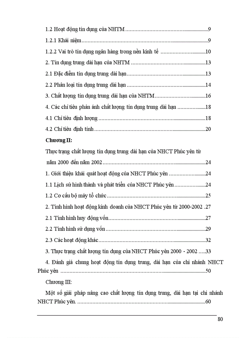 image for page Một số giải pháp nâng cao chất lượng tín dụng trung dài hạn tại Ngân hàng Công thương Sài Gòn