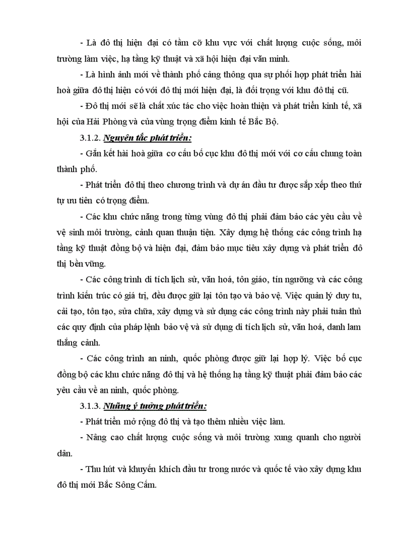 image for page Quy hoạch chi tiết khu đô thị bắc sông Cấm Hải Phòng