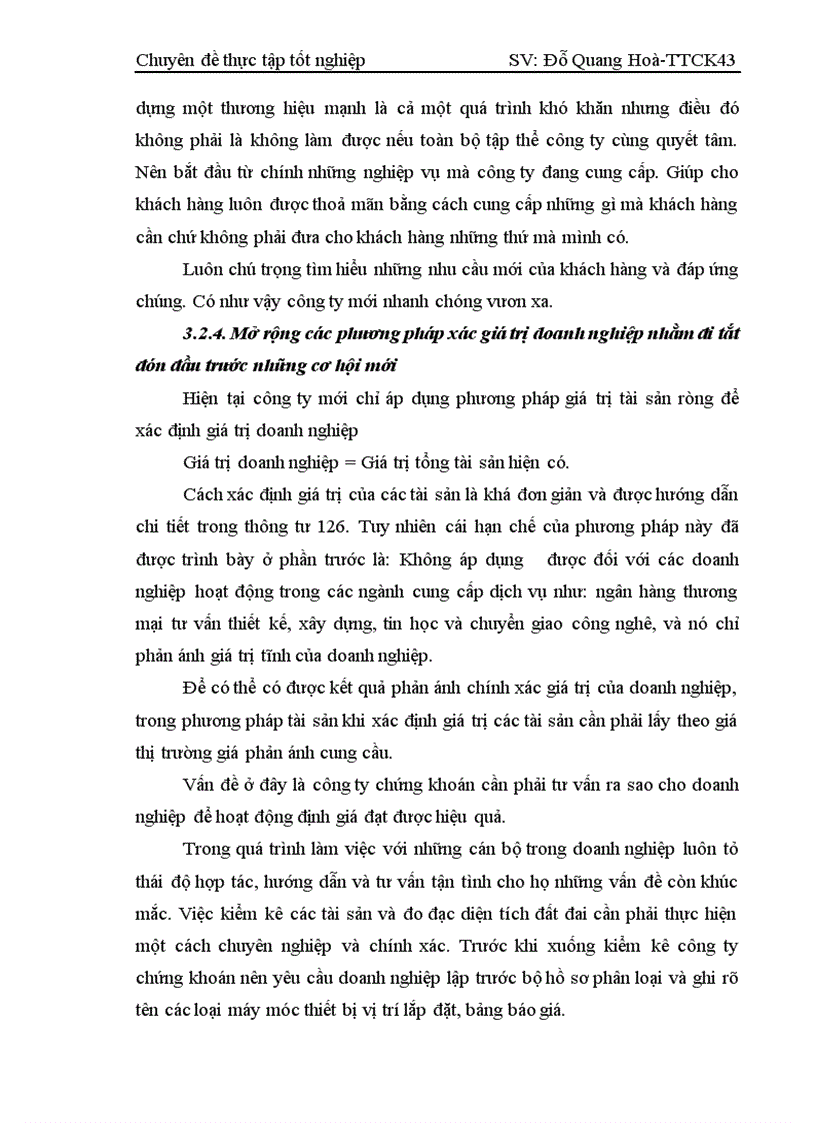 image for page Thực trạng và giải pháp để mở rộng tư vấn xác định giá trị doanh nghiệp tại công ty chứng khoán Mê Kông