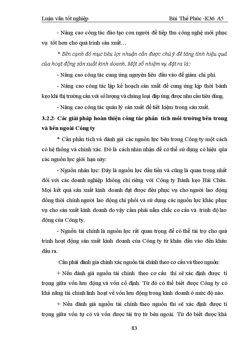 image for page Hoa n thiê n công ta c hoa ch đi nh chiê n lươ c kinh doanh ta i công ty ba nh ke o Ha i Châu