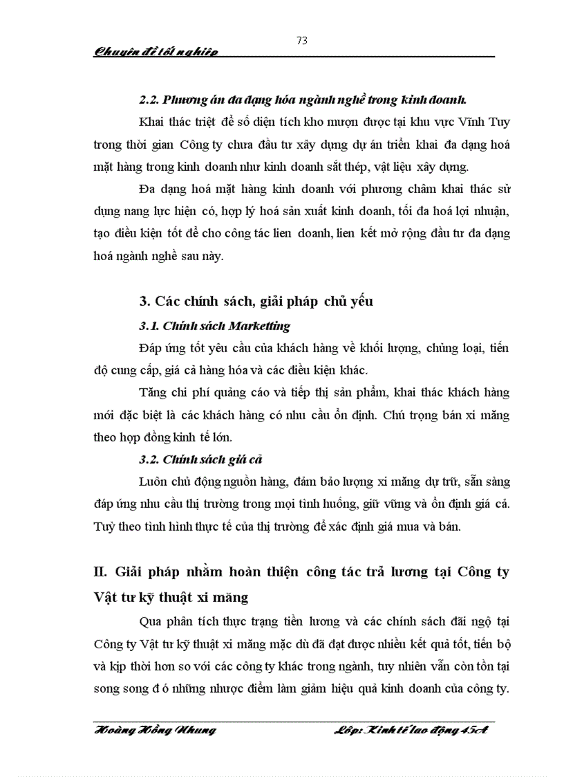 image for page Một số vấn đề về thực trạng công tác trả lương tại công ty Vật tư kỹ thuật xi măng