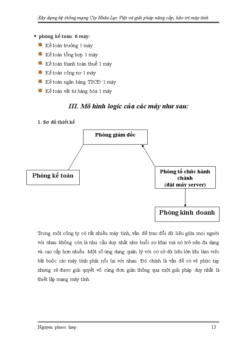 image for page Xây dựng hệ thống mạng công ty Nhân Lực Việt và giải pháp nâng cấp bảo trì máy tính