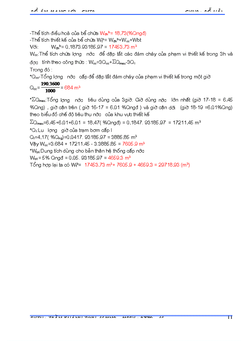 image for page Luận văn mạng lưới cấp thoát nước môi trường