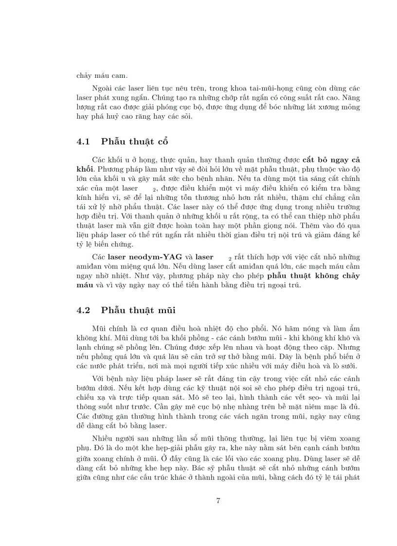 image for page Ứng dụng kỹ thuật laser trong y học