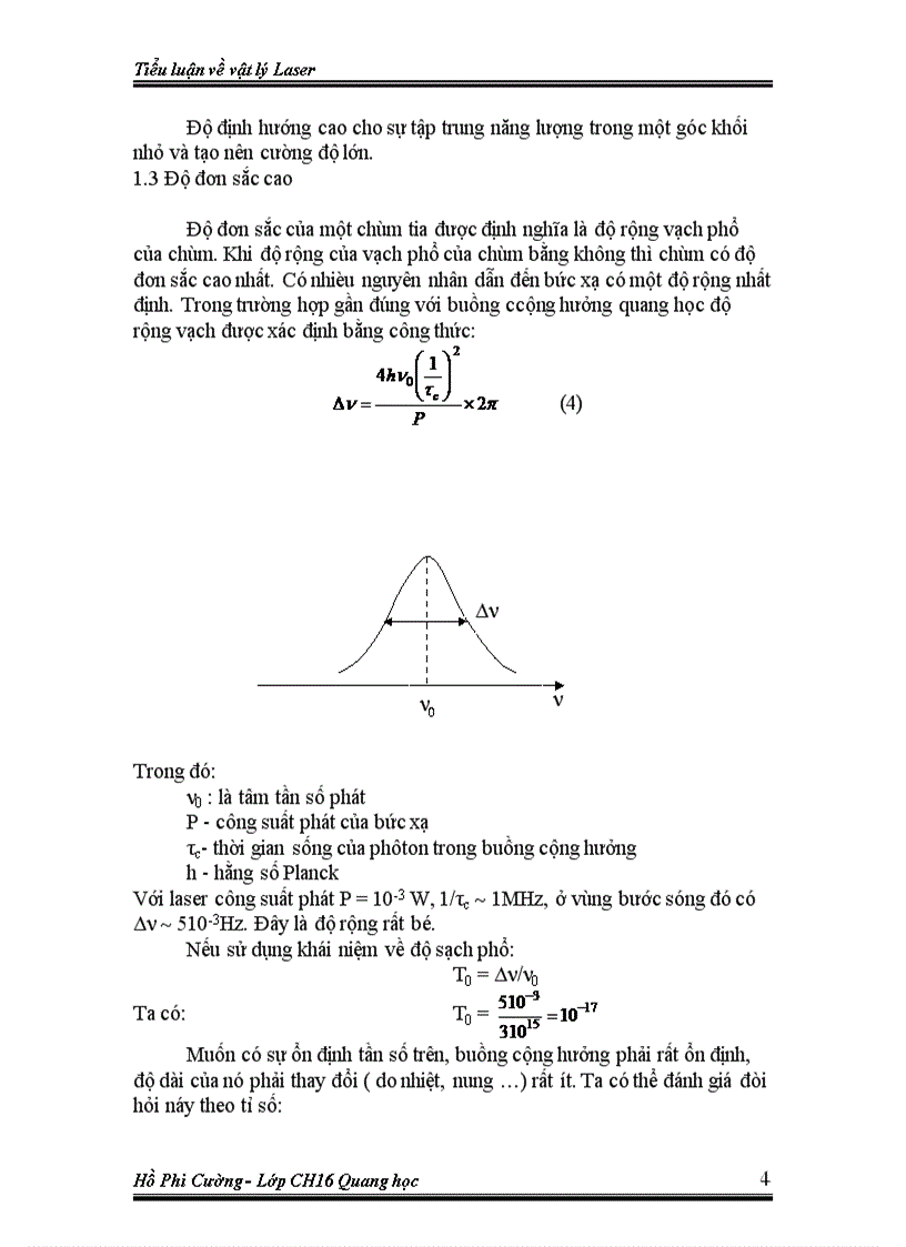 image for page Laser và các tính chất của laser ứng dụng mới nhất của tia laser