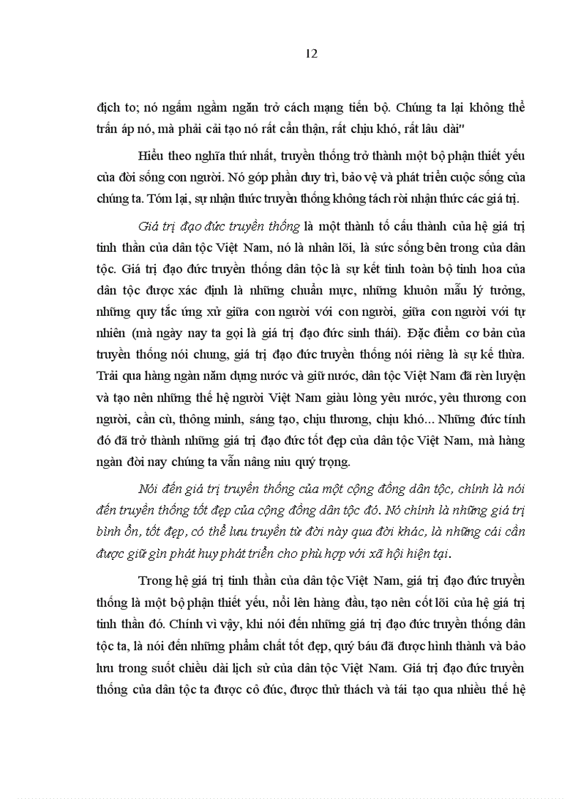 image for page Vấn đề giáo dục giá trị đạo đức truyền thống cho sinh viên Việt Nam hiện nay qua thực tế một số trường đại học và cao đẳng ở thành phố Hà Nội