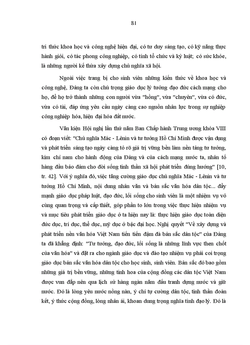 image for page Vấn đề giáo dục giá trị đạo đức truyền thống cho sinh viên Việt Nam hiện nay qua thực tế một số trường đại học và cao đẳng ở thành phố Hà Nội