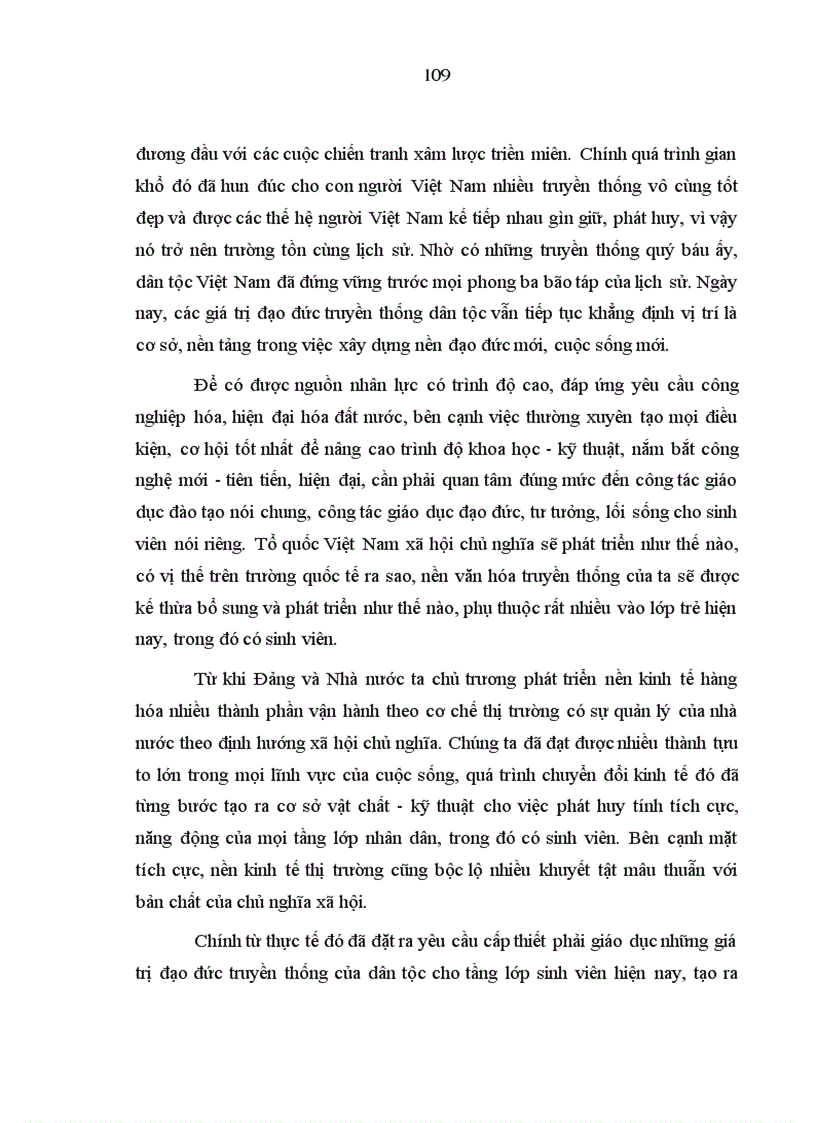 image for page Vấn đề giáo dục giá trị đạo đức truyền thống cho sinh viên Việt Nam hiện nay qua thực tế một số trường đại học và cao đẳng ở thành phố Hà Nội