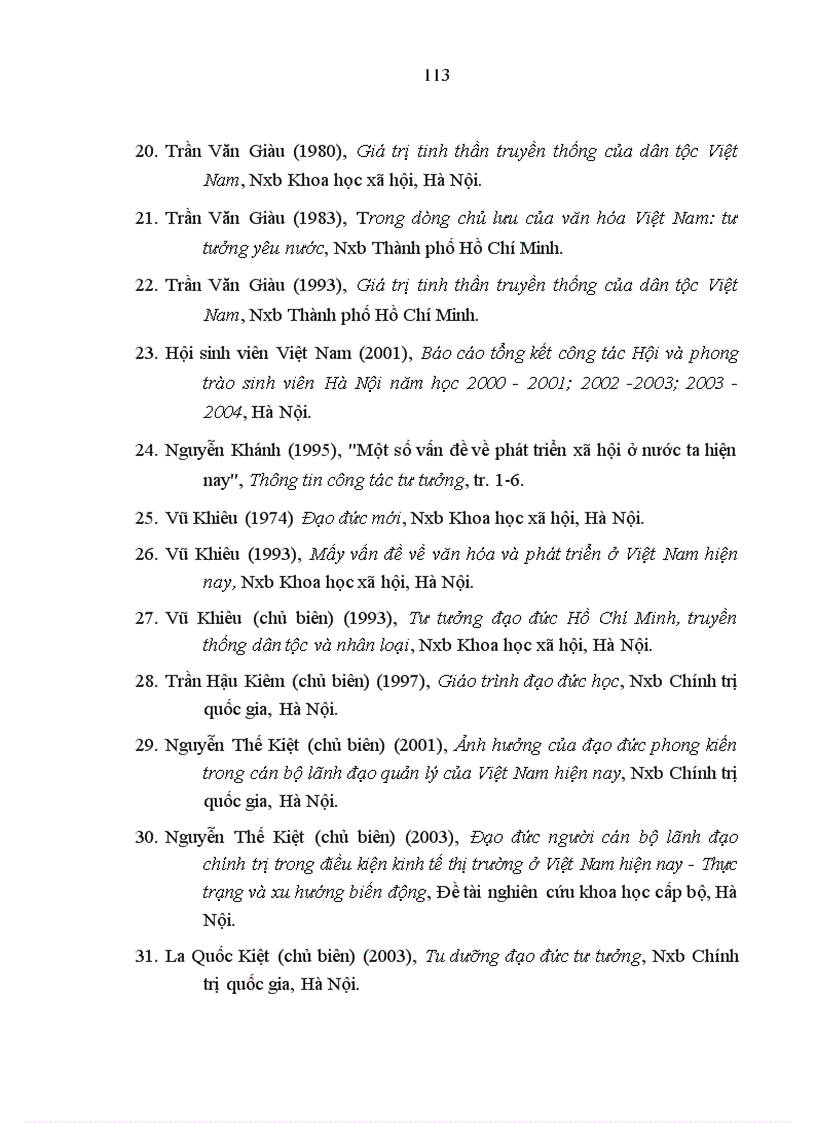 image for page Vấn đề giáo dục giá trị đạo đức truyền thống cho sinh viên Việt Nam hiện nay qua thực tế một số trường đại học và cao đẳng ở thành phố Hà Nội
