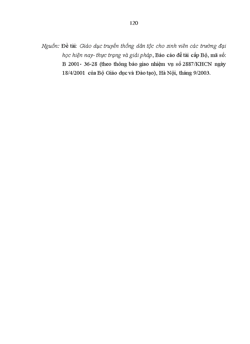 image for page Vấn đề giáo dục giá trị đạo đức truyền thống cho sinh viên Việt Nam hiện nay qua thực tế một số trường đại học và cao đẳng ở thành phố Hà Nội