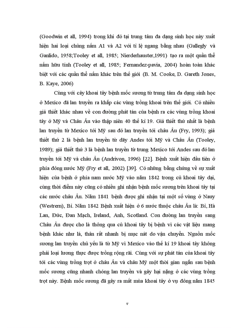 image for page Nghiên cứu nấm Phytophthora infestans gây bệnh mốc sương hại cà chua khoai tây vụ đông xuân năm 2008 2009 tại một số tỉnh phía Bắc Việt Nam
