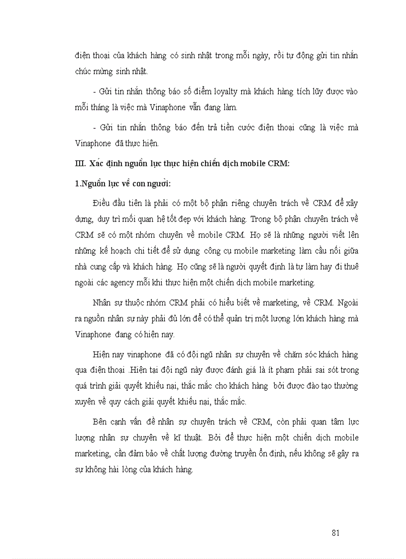 image for page Quản trị quan hệ khách hàng tại Trung tâm dịch vụ viễn thông CRM