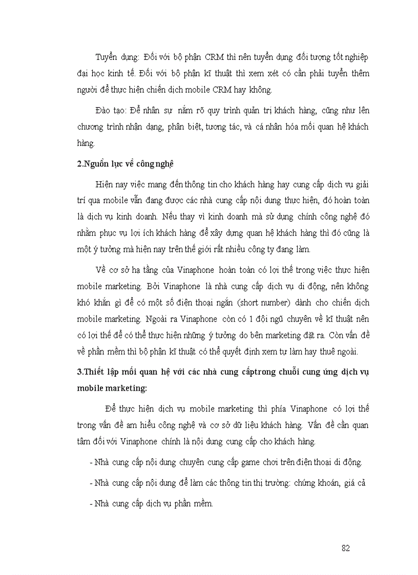 image for page Quản trị quan hệ khách hàng tại Trung tâm dịch vụ viễn thông CRM