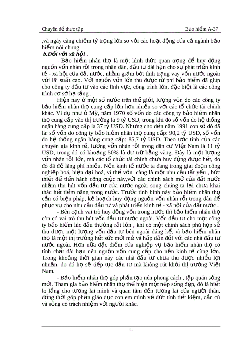 image for page Thực trạng và một số biện pháp phát triển nghiệp vụ này ở Công ty Bảo hiểm Nhân thọ