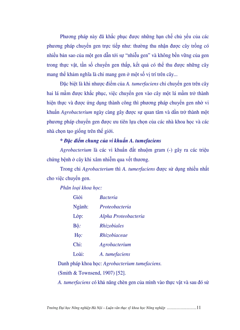 image for page Luận văn thạc sỹ nông nghiệp nghiên cứu tạo cây thuốc lá chuyên gen kháng sâu