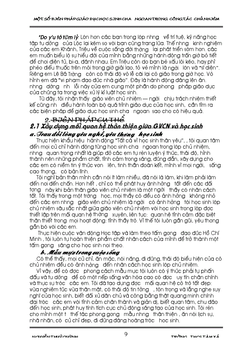 image for page SKKN Một số biện pháp giáo dục học sinh chưa ngoan trong công tác chủ nhiệm