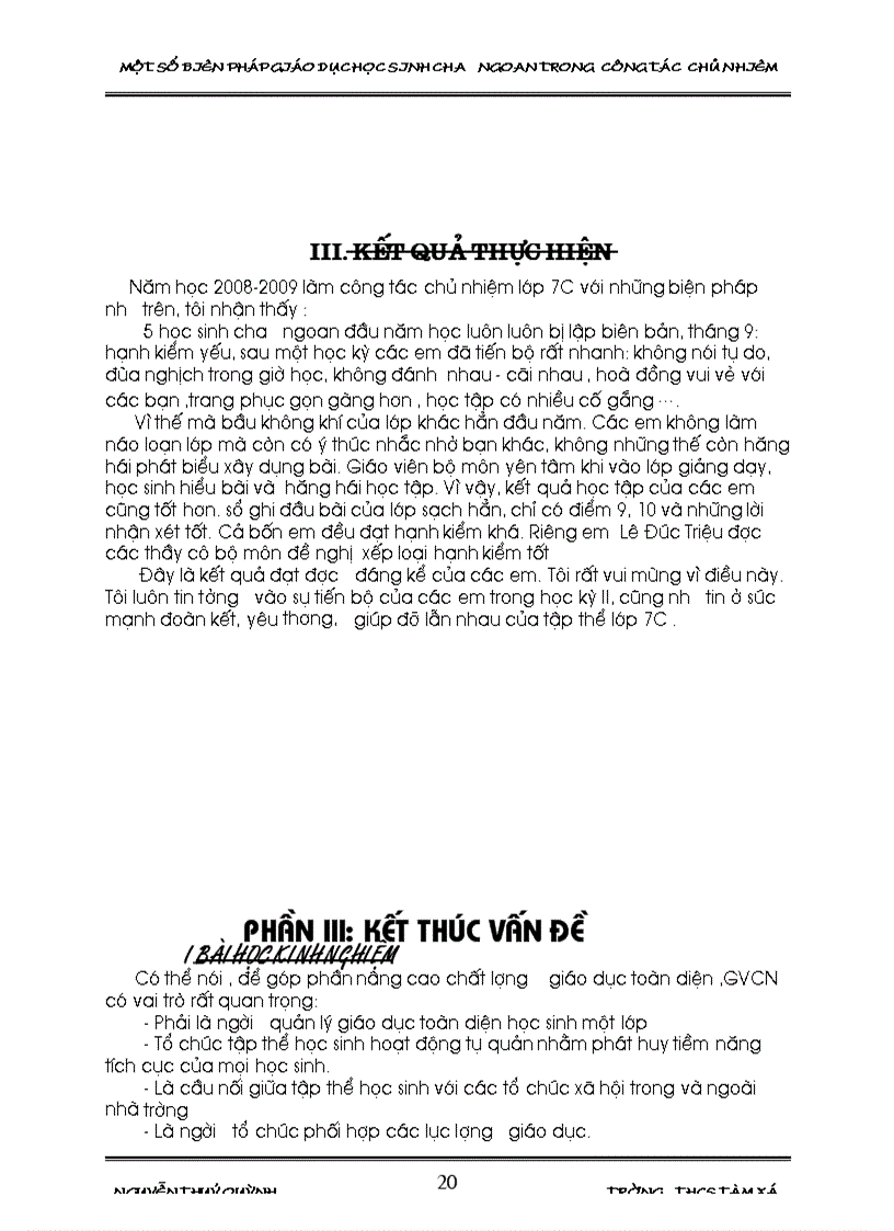 image for page SKKN Một số biện pháp giáo dục học sinh chưa ngoan trong công tác chủ nhiệm