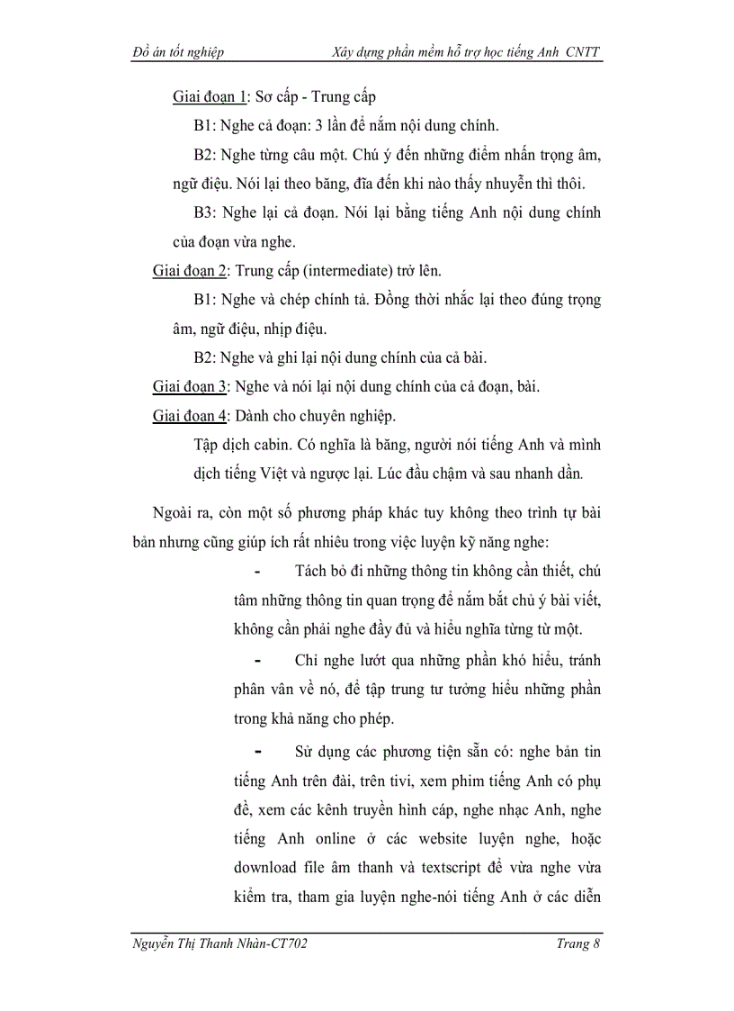 image for page Đồ án tốt nghiệp Xây dựng phần mềm hỗ trợ học tiếng Anh CNTT