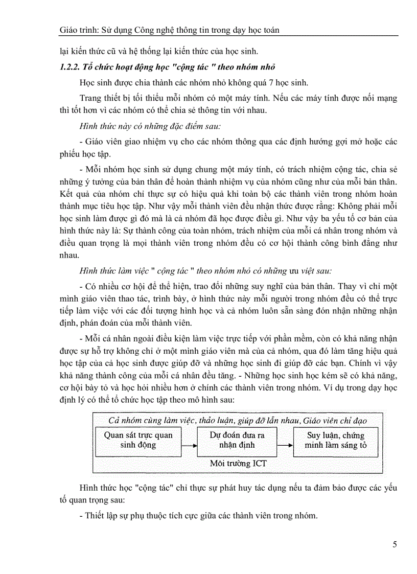 image for page Luận văn tốt nghiệp ứng dụng công nghệ thông tin trong dạy học toán