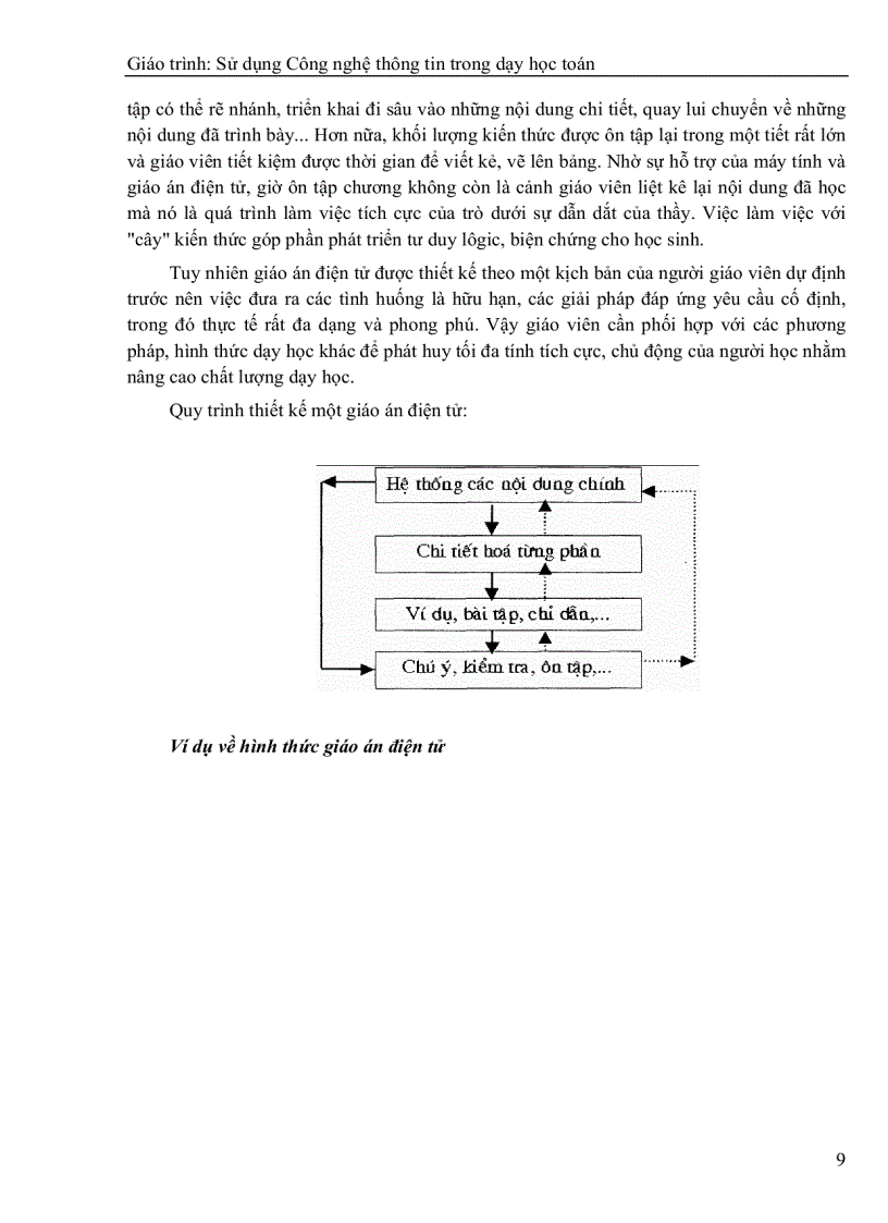 image for page Luận văn tốt nghiệp ứng dụng công nghệ thông tin trong dạy học toán