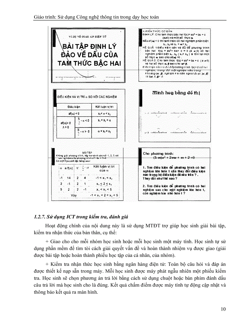 image for page Luận văn tốt nghiệp ứng dụng công nghệ thông tin trong dạy học toán