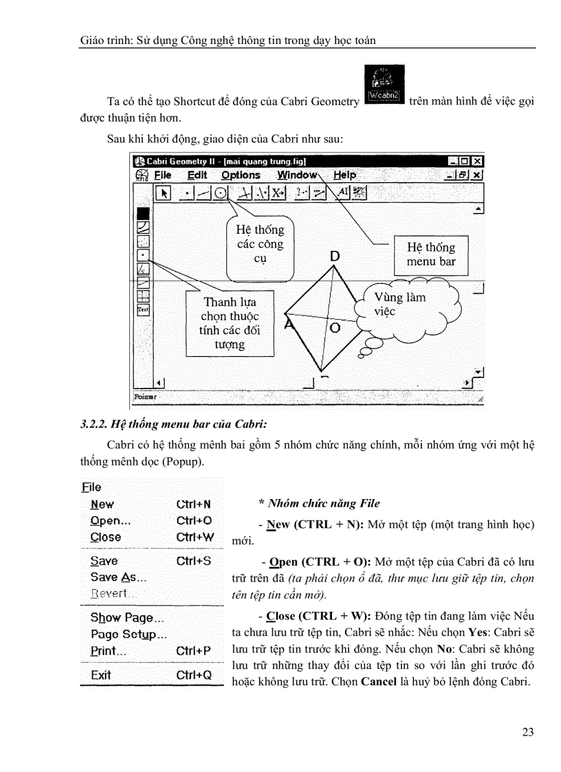 image for page Luận văn tốt nghiệp ứng dụng công nghệ thông tin trong dạy học toán
