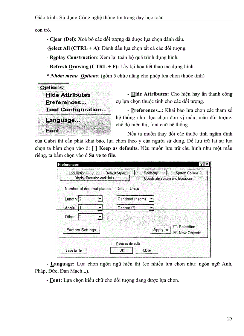 image for page Luận văn tốt nghiệp ứng dụng công nghệ thông tin trong dạy học toán