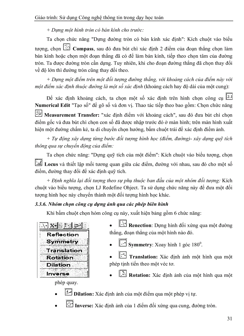 image for page Luận văn tốt nghiệp ứng dụng công nghệ thông tin trong dạy học toán