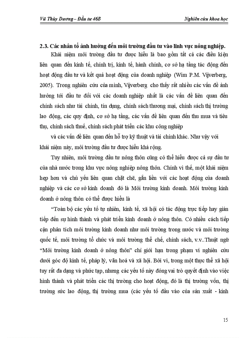 image for page Đầu tư trực tiếp nước ngoài trong lĩnh vực nông nghiệp và phát triển nông thôn