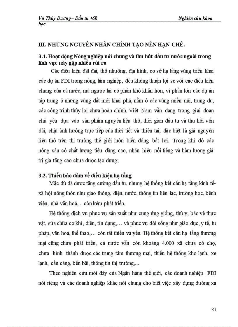 image for page Đầu tư trực tiếp nước ngoài trong lĩnh vực nông nghiệp và phát triển nông thôn