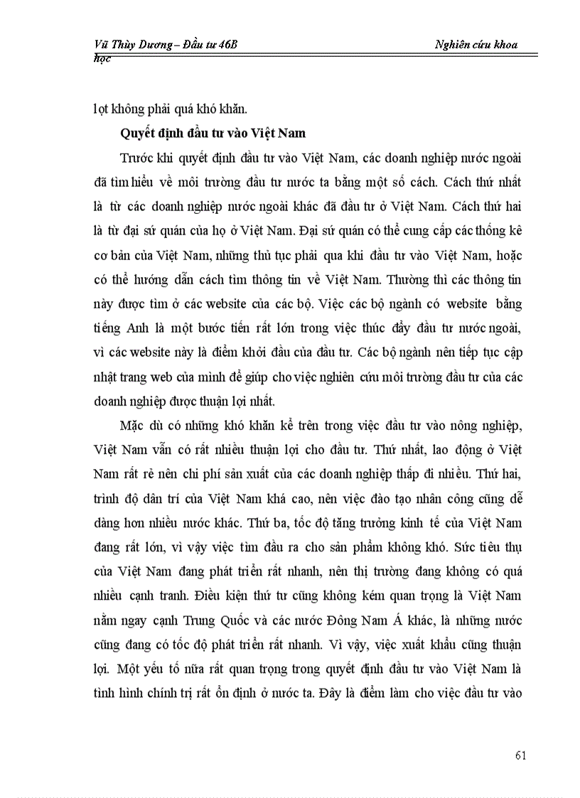 image for page Đầu tư trực tiếp nước ngoài trong lĩnh vực nông nghiệp và phát triển nông thôn