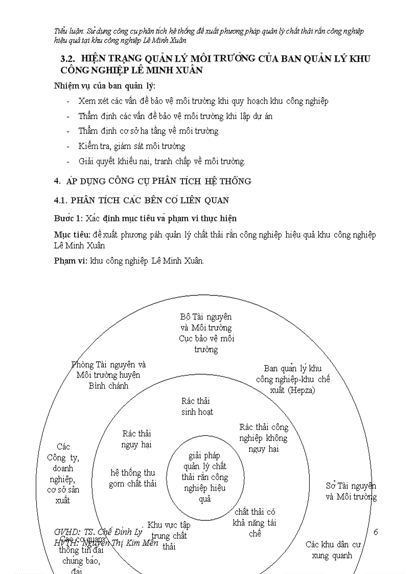 image for page Sử dụng công cụ phân tích hệ thống đề xuất phương pháp quản lý chất thải rắn công nghiệp hiệu quả tại khu công nghiệp lê minh xuân