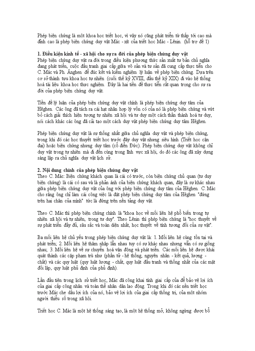 image for page Phép biện chứng là một khoa học triết học