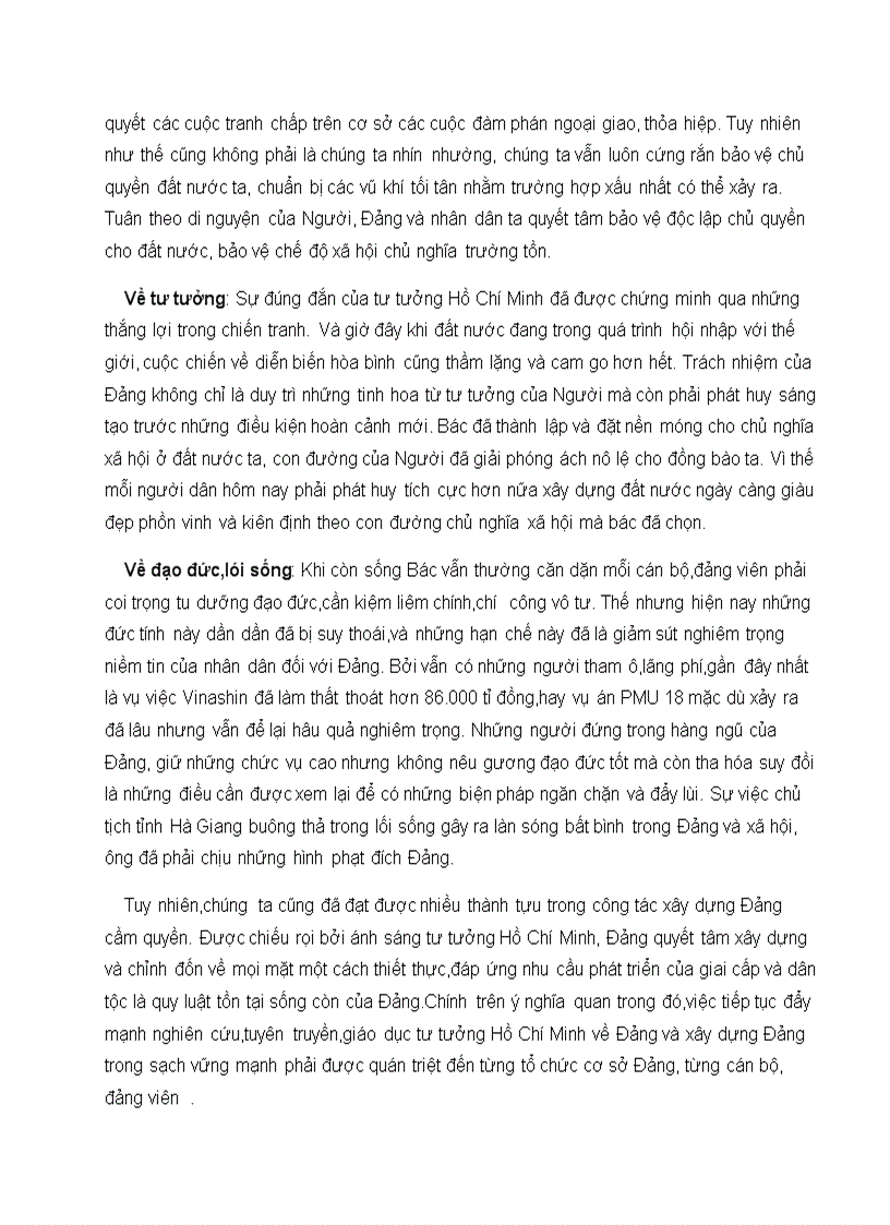 image for page Vai trò của Hồ Chí Minh đối với sự ra đời của Đảng Cộng sản Việt Nam Liên hệ thực tiễn vai trò của Hồ Chí Minh đối với Đảng ta hôm nay