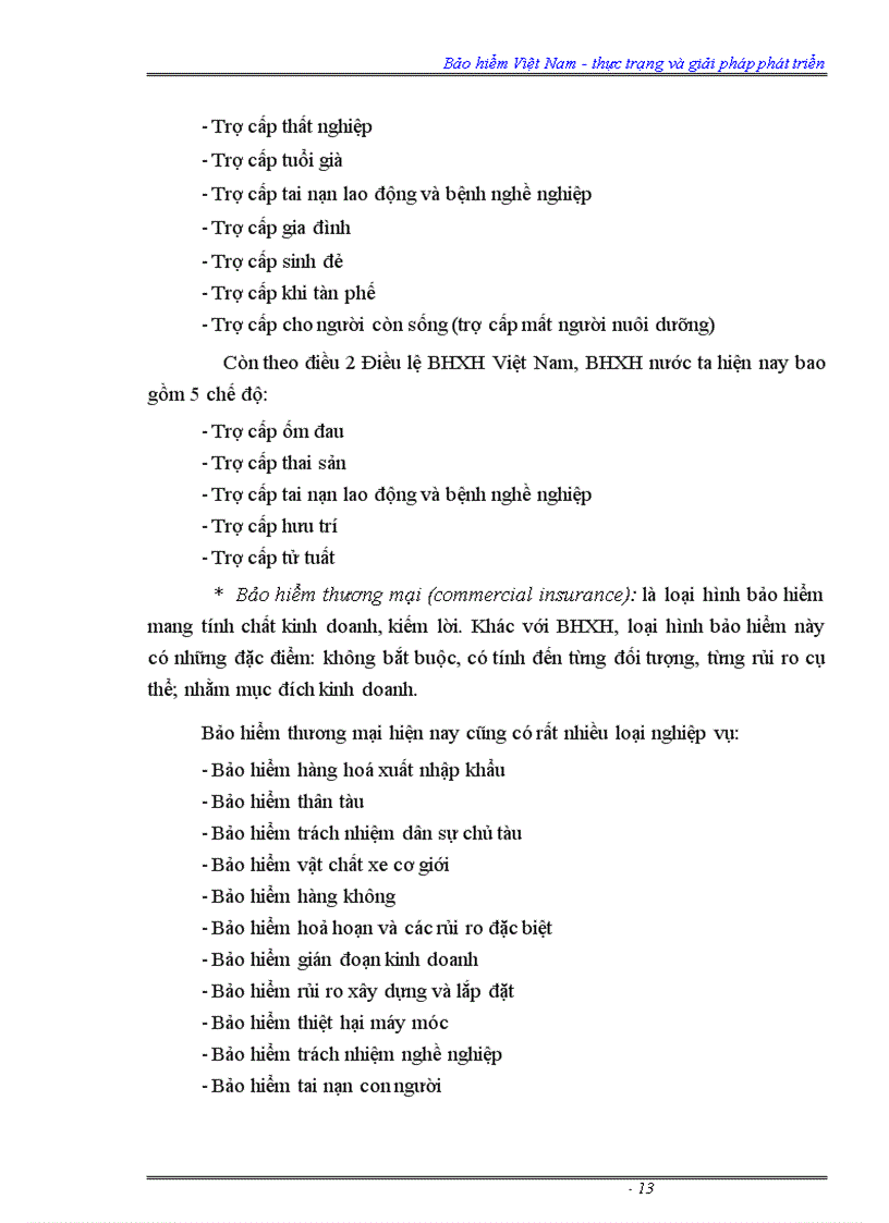 image for page Bảo hiểm Việt Nam thực trạng và giải pháp phát triển