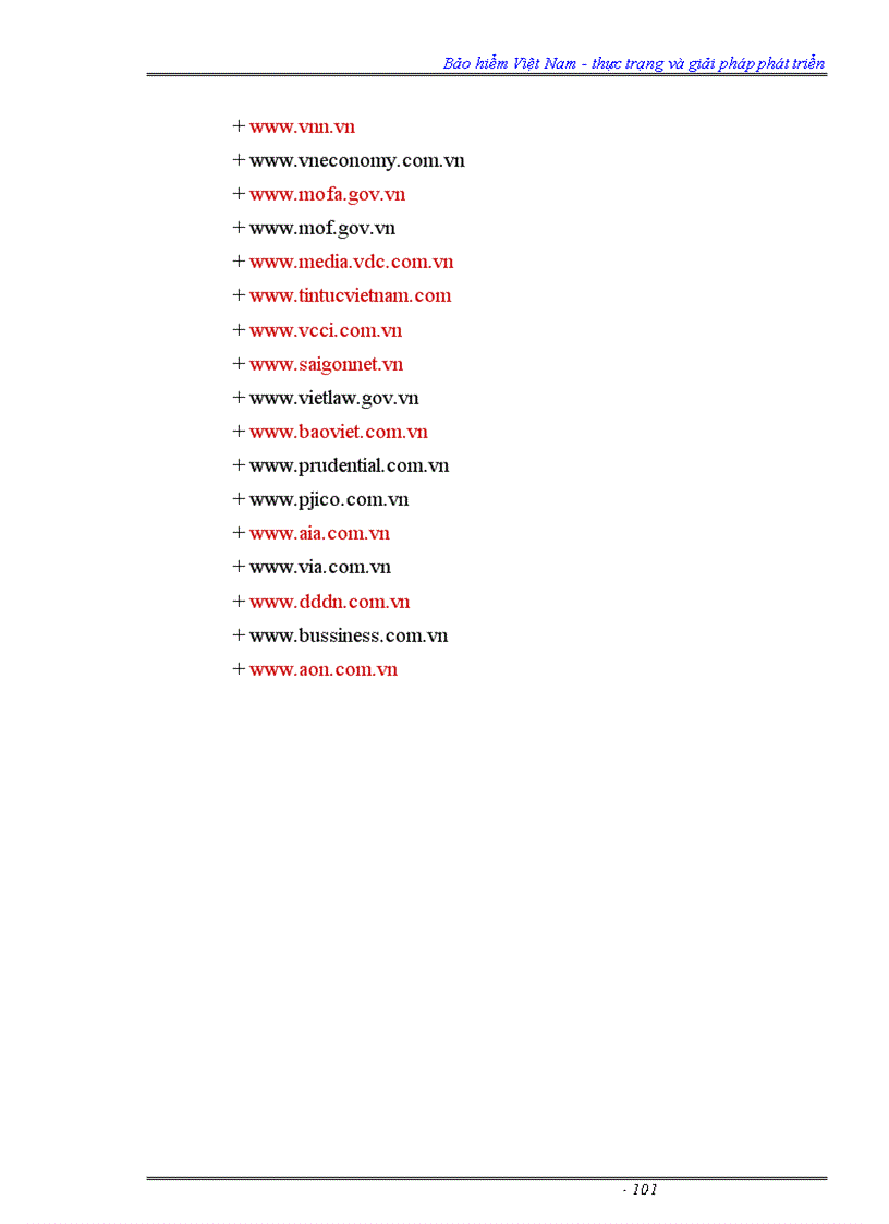 image for page Bảo hiểm Việt Nam thực trạng và giải pháp phát triển
