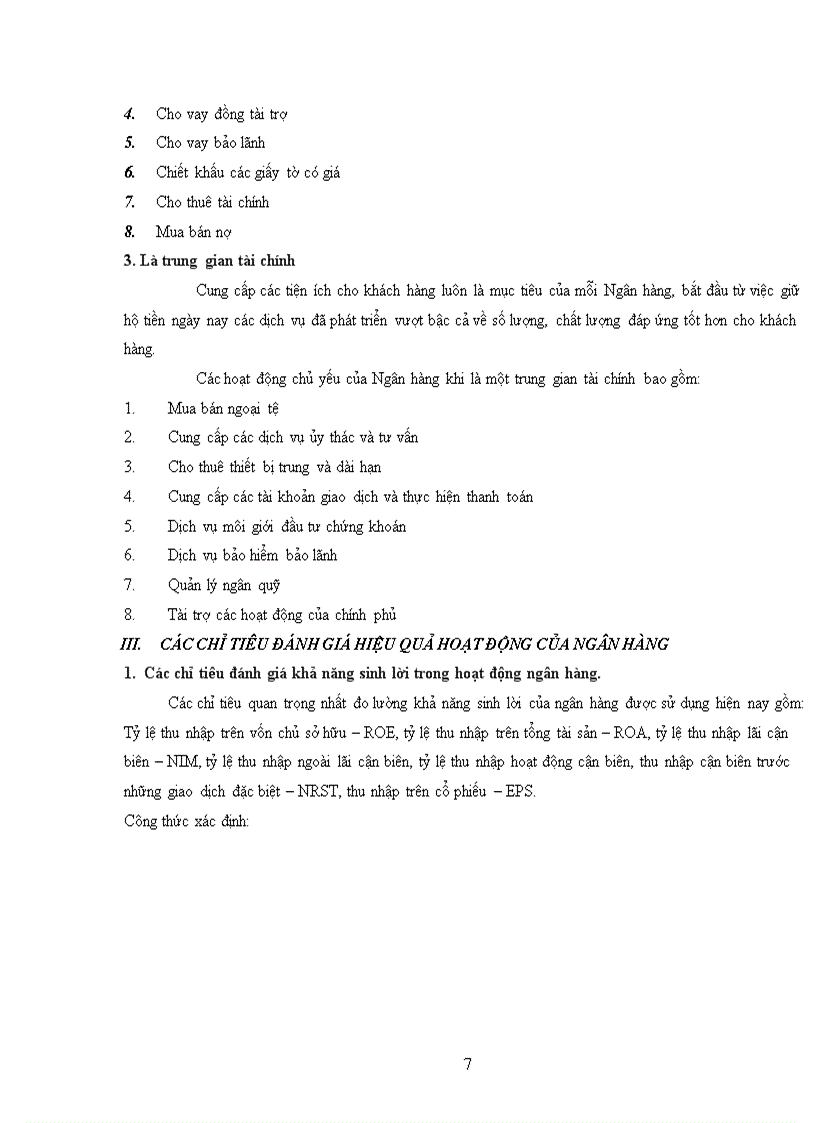 image for page Thực trạng và giải pháp nâng cao hiệu quả hoạt động kinh doanh của ngân hàng thương mại Việt Nam