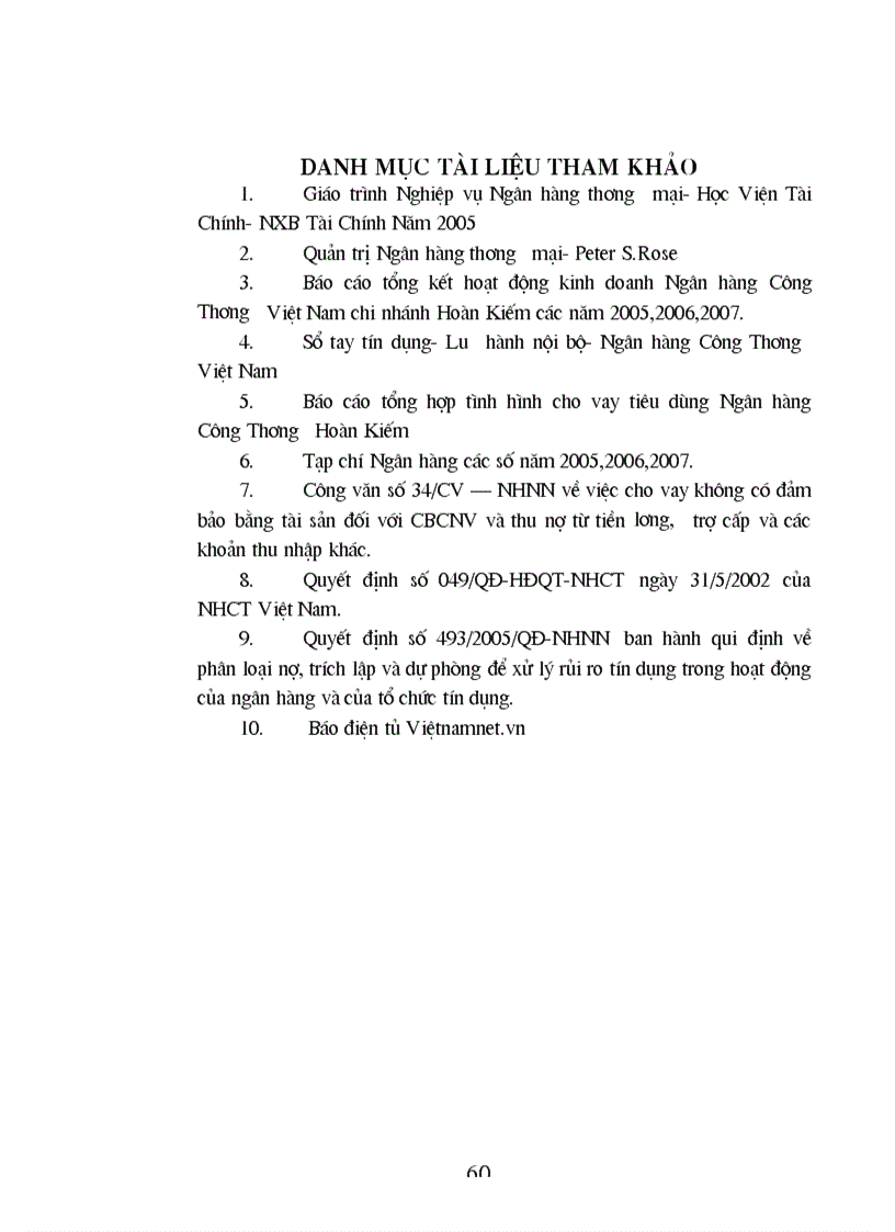 image for page Giải pháp mở rộng và nâng cao hiệu quả tín dụng tiêu dùng tại Ngân hàng Công Thương Việt Nam Chi nhánh Hoàn kiếm