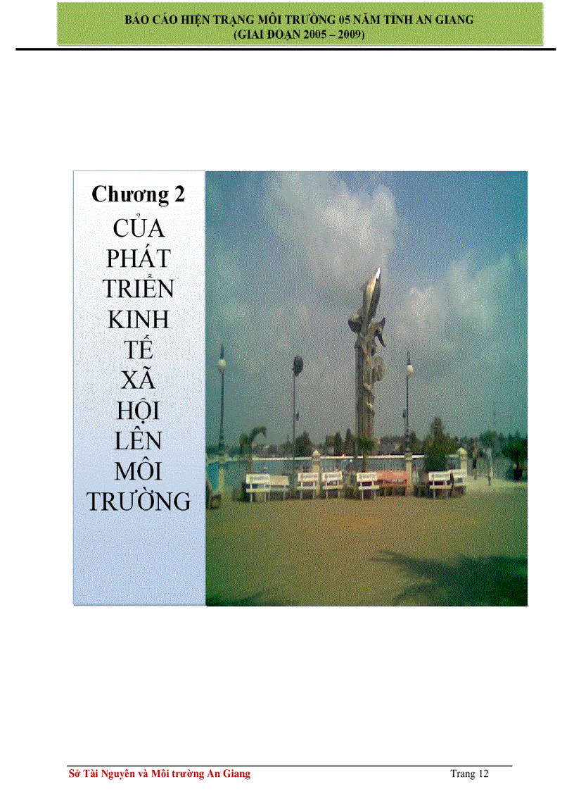 image for page Báo cáo hiện trạng môi trường 5 năm 2005 2009 tỉnh An Giang