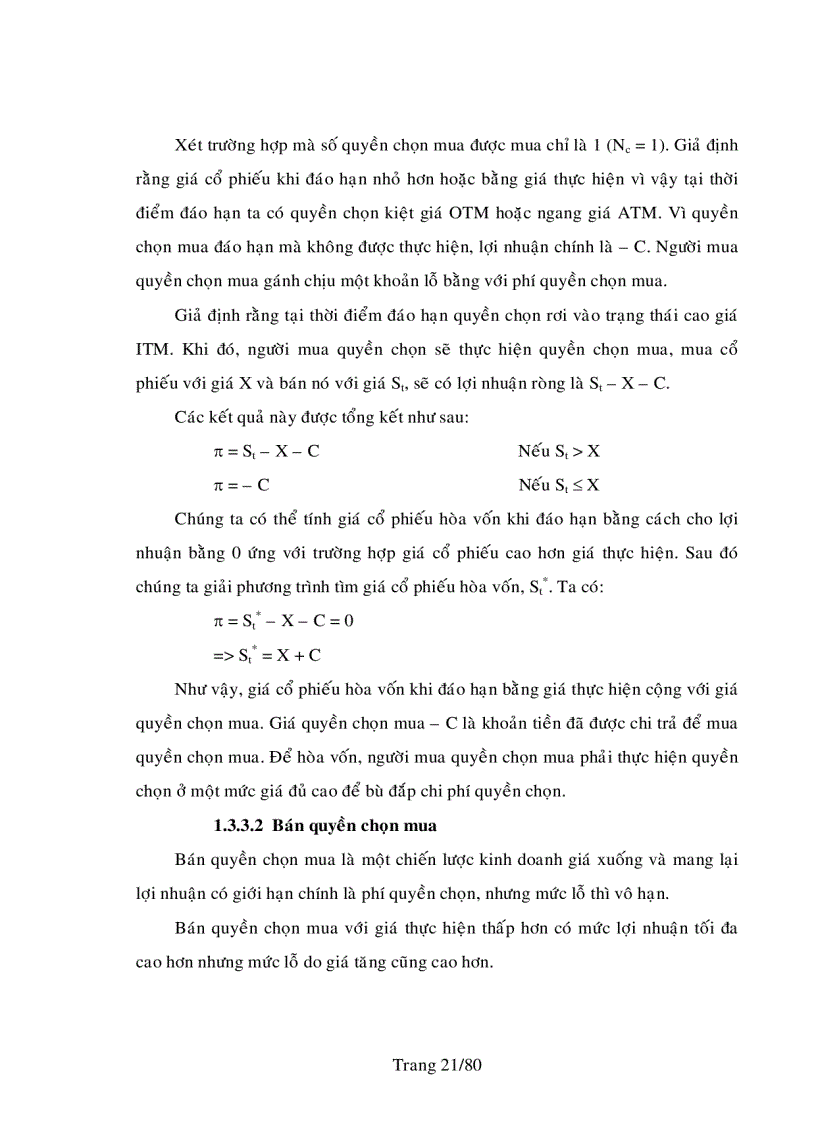 image for page Quyền chọn chứng khoán và việc áp dụng quyền chọn chứng khoán vào thị trường chứng khoán Việt Nam