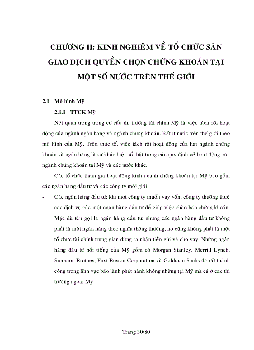 image for page Quyền chọn chứng khoán và việc áp dụng quyền chọn chứng khoán vào thị trường chứng khoán Việt Nam