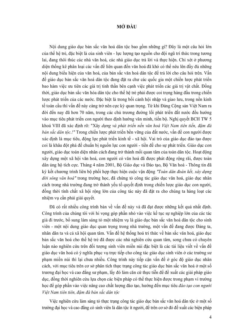 image for page Giáo dục bản sắc văn hóa dân tộc cho sinh viên sư phạm