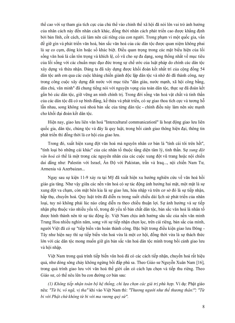 image for page Giáo dục bản sắc văn hóa dân tộc cho sinh viên sư phạm