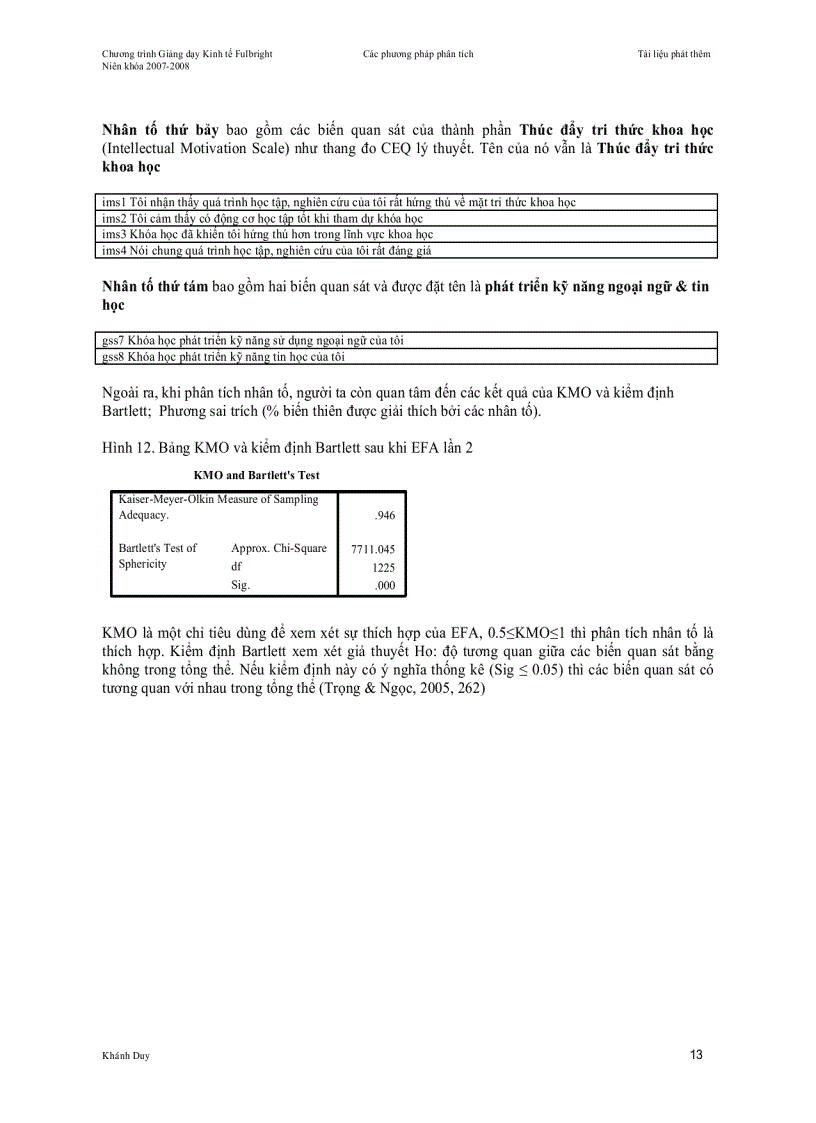 image for page Phân tích nhân tố khám phá exploratory factor anylis bằng SPSS