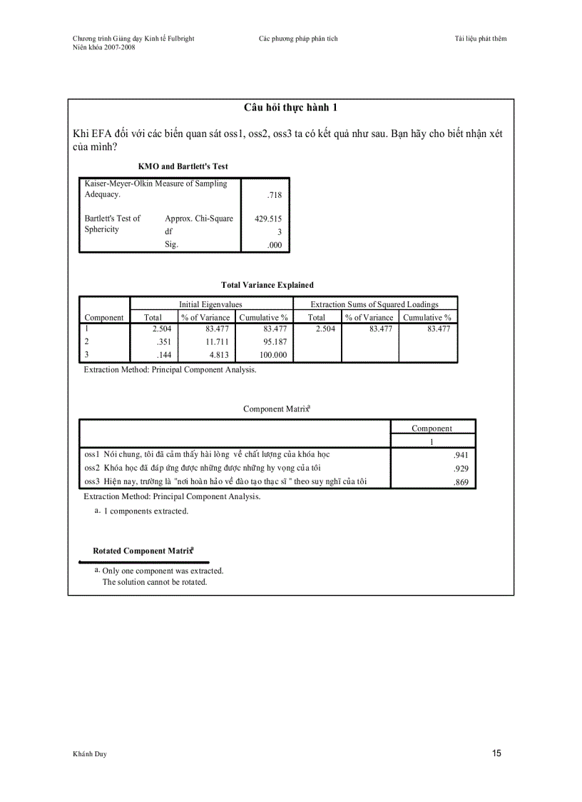 image for page Phân tích nhân tố khám phá exploratory factor anylis bằng SPSS