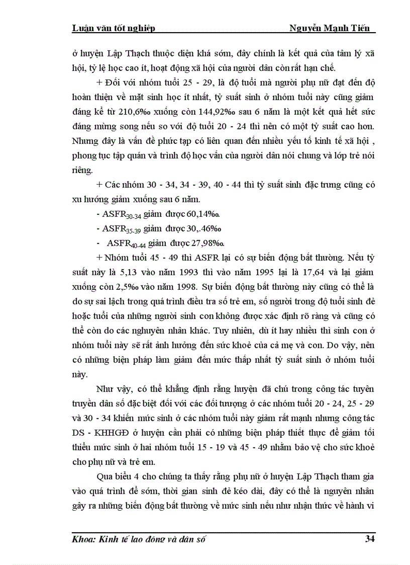 image for page Phân tích biến động dân số lao động và việc làm ở huyện Lập Thạch trong giai đoạn hiện nay