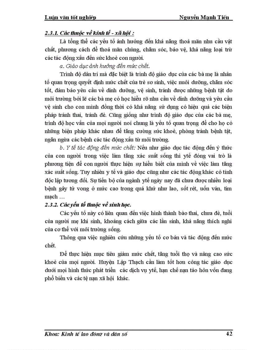 image for page Phân tích biến động dân số lao động và việc làm ở huyện Lập Thạch trong giai đoạn hiện nay