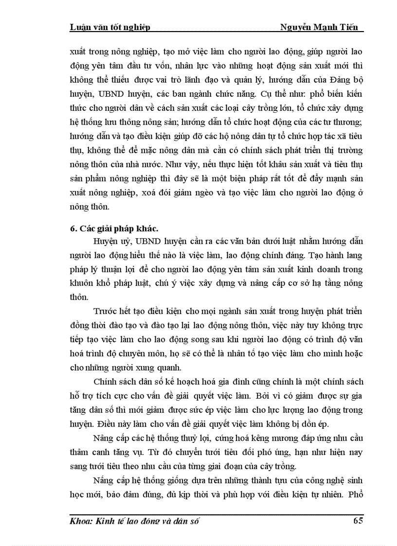 image for page Phân tích biến động dân số lao động và việc làm ở huyện Lập Thạch trong giai đoạn hiện nay