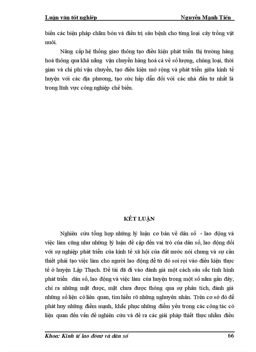 image for page Phân tích biến động dân số lao động và việc làm ở huyện Lập Thạch trong giai đoạn hiện nay