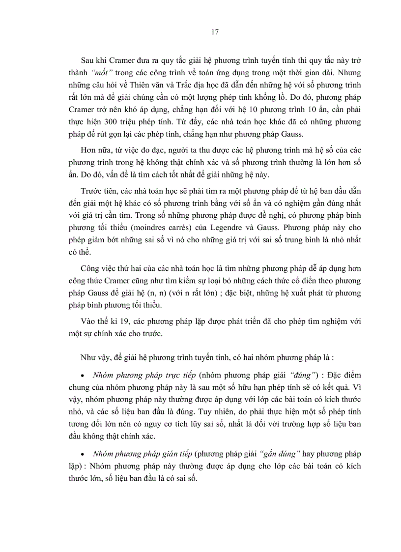 image for page Phân tích mối quan hệ thể chế với algorit và tham số trong dạy học chủ đề phương trình ở trường THPT và trong trường hợp cụ thể là Hệ phương trình bậc nhất hai ẩn